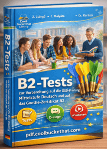 B2 Tests zur Vorbereitung auf die ÖSD-Prüfung Mittelstufe Deutsch und aus das Goethe-Zertifikat B2